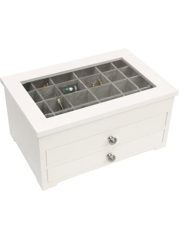 Jewelry Earring Storage Case Organizer Box