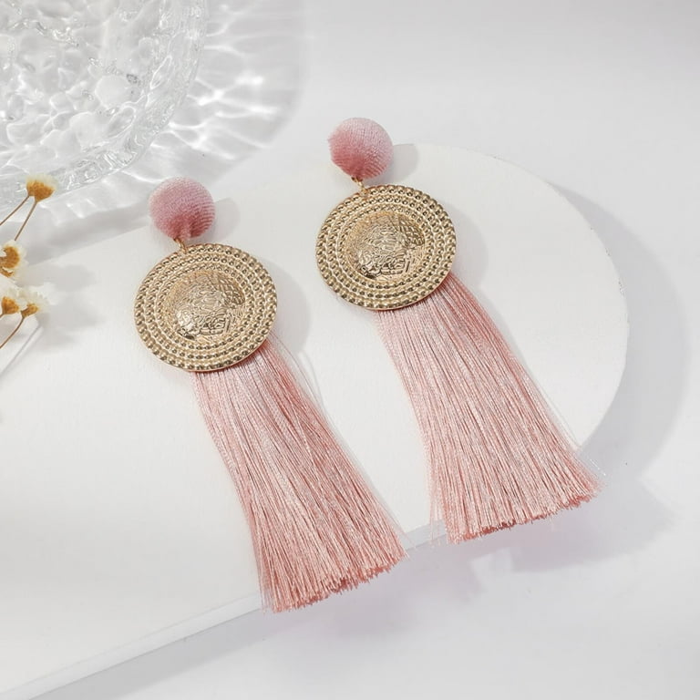 Extra long dangle earrings hotsell