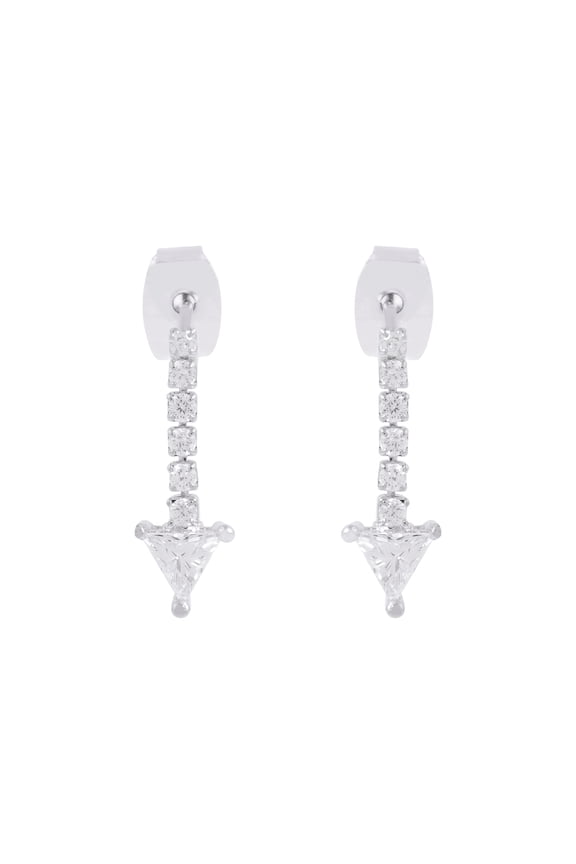 Women Luxury Fashion Arrow Earrings White Designer Earring Jewelry for Wedding Gift