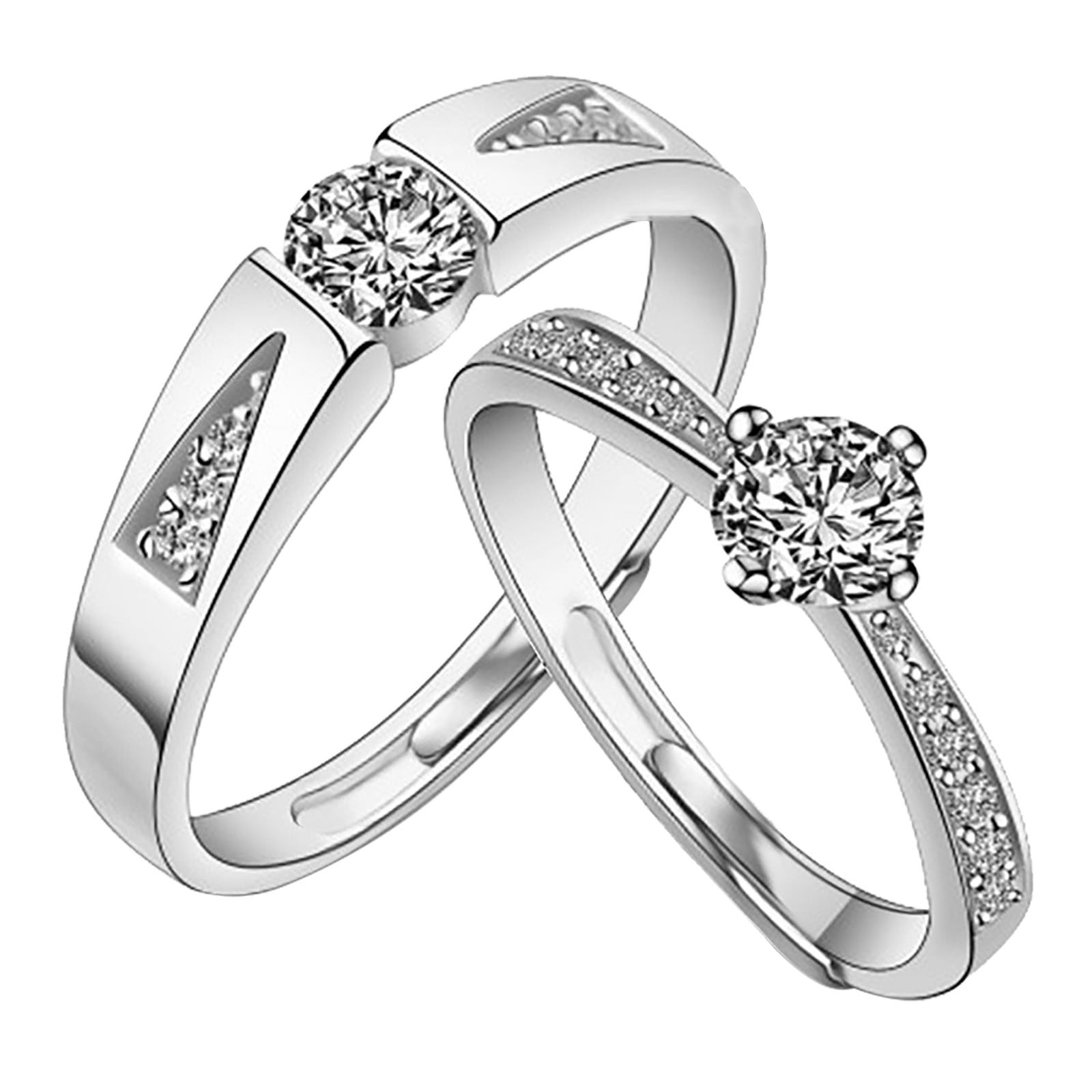 WQQZJJ Rings For Women Valentine's Day Fashion Couple Ring Jewelry Men's  Steel Titaium Ring Women Gemstone Rings Jewelry Clearance on Deals -  Walmart.com