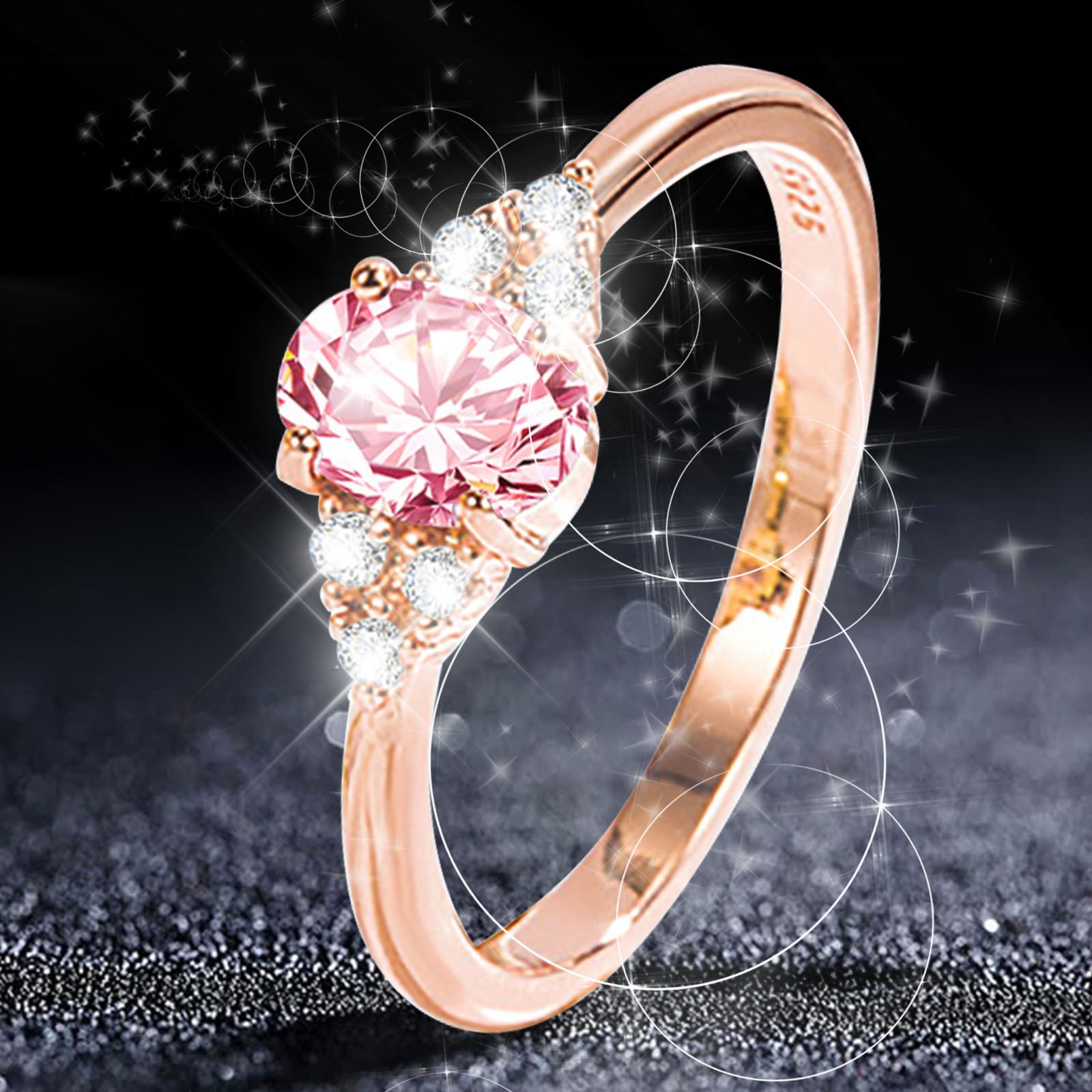 Lovely Flower Rhinestone Ring #jewelry #rings #gifts #wedding #engagement  #leaf #flower #fashion #rose #fl… | Fashion rings, Gold jewelry fashion,  Beautiful jewelry