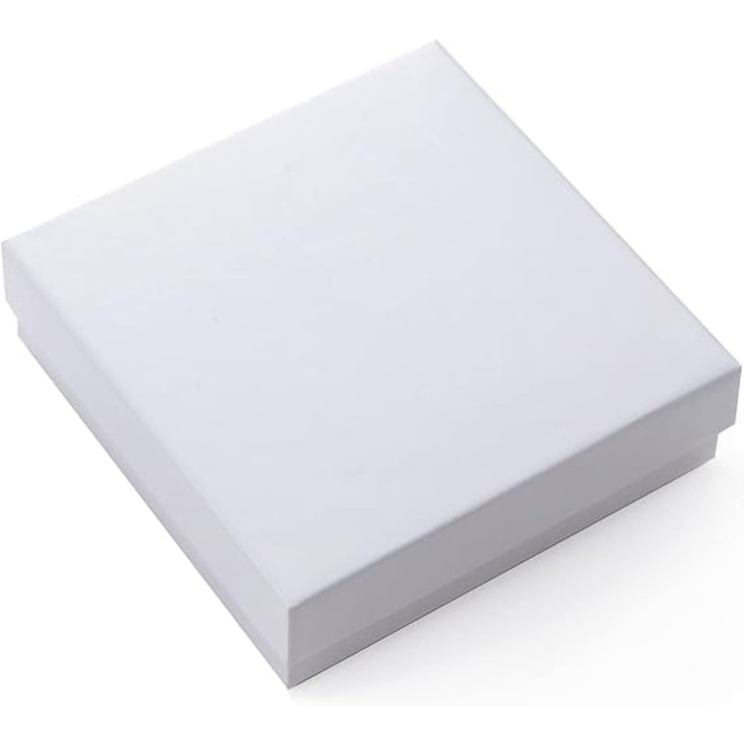 Jewelry Gift Box Cardboard White for Necklaces, Bracelets, Earrings 10 ...