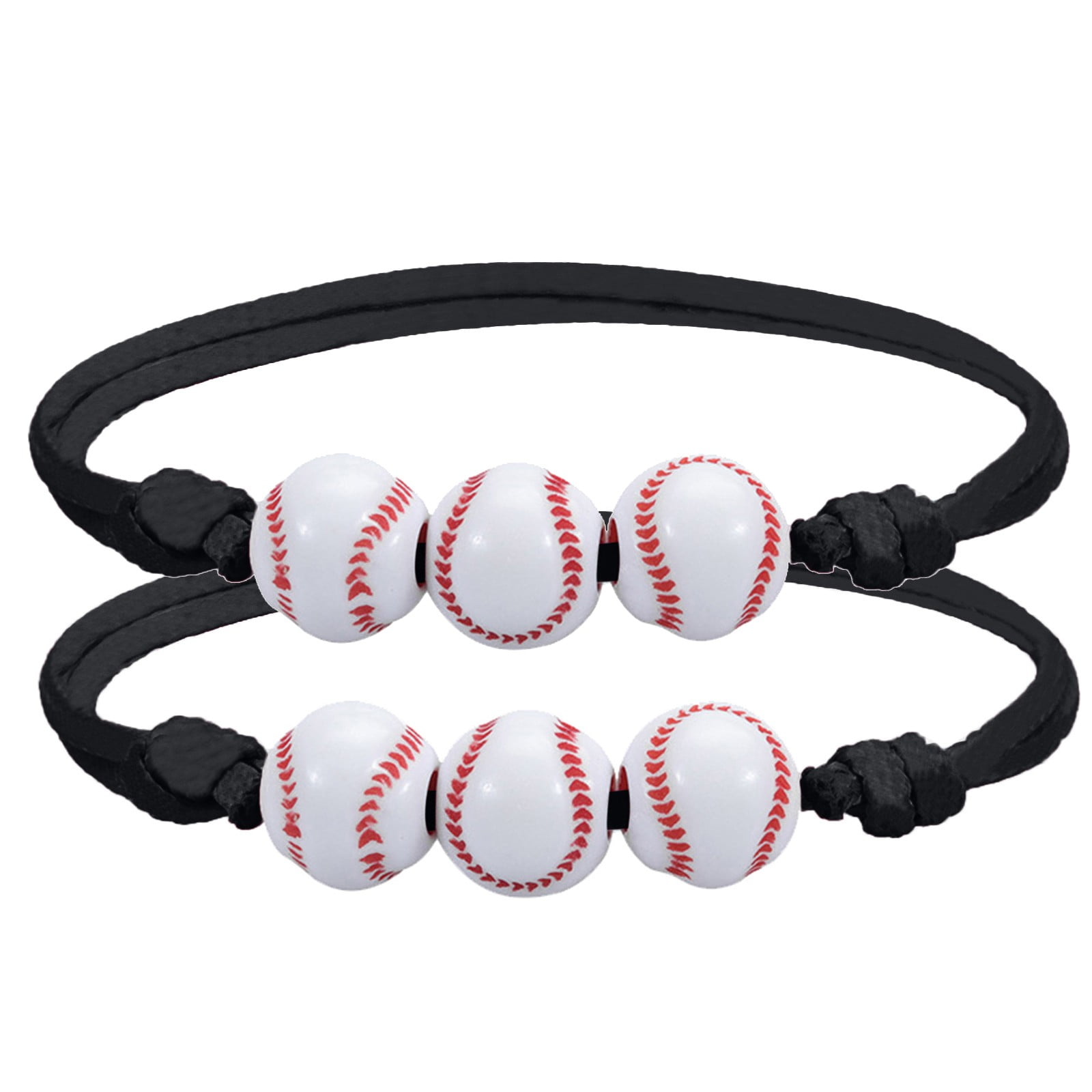 Jewelry for Graduation Prom Night Party 2PCS Softball Bracelet Party