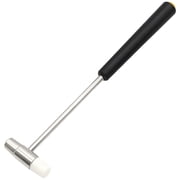 Jewelry Hammer,Small Rubber Mallet Hammer for Crafts,Double Head Small Hammer,Mini Mallet for Jewelry, Leather, Crafts, Woodworking, Diy, Furniture Assembly,Portable Jewelry Mallet,Black 1PCS