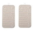 thumbnail image 1 of Jewelry Hanging Organizer Non Woven Fabric 80 Pocket 85x43cm Transparent Window Double Sided Storage for Necklace Earrings Rings Closet Door Bedroom Bathroom Space Saving, 1 of 1