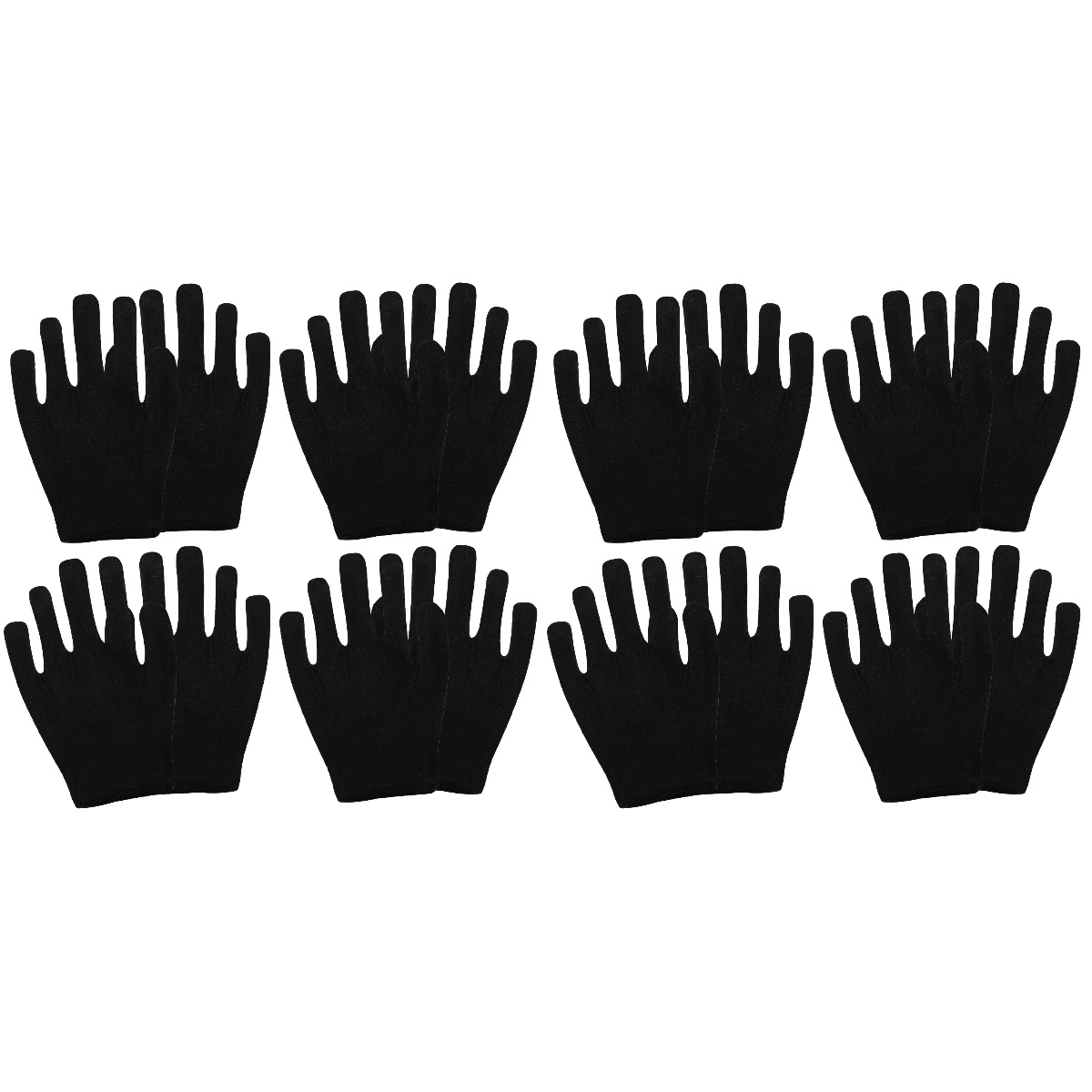 Jewelry Inspection Gloves Black Mens Glives Hand Muffs for Women