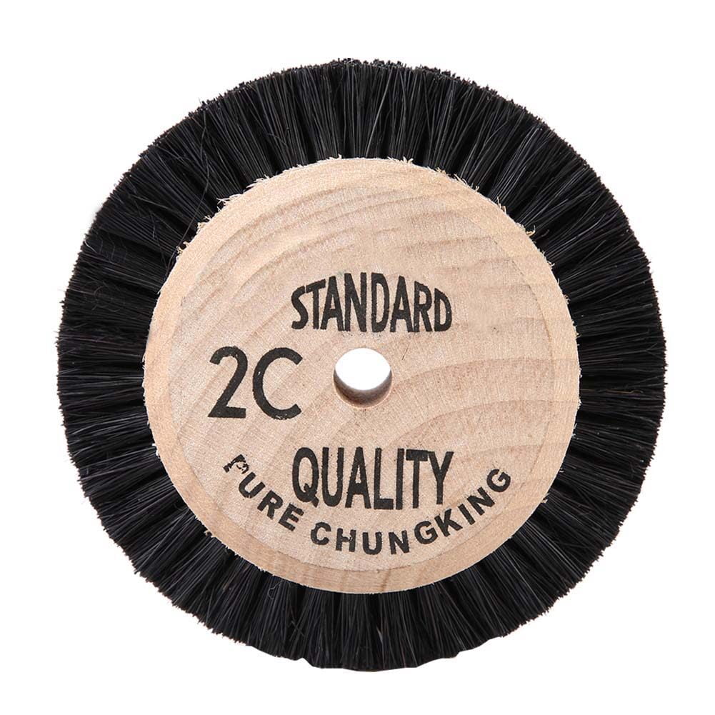 Jewelry Jade Polishing Buffing Wheel Brush Bristles Hair Brush Polisher Accessory (2C)