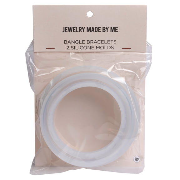 Jewelry Made By Me Resin Craft Silicone Mold 2/Pkg-Bangle Bracelet