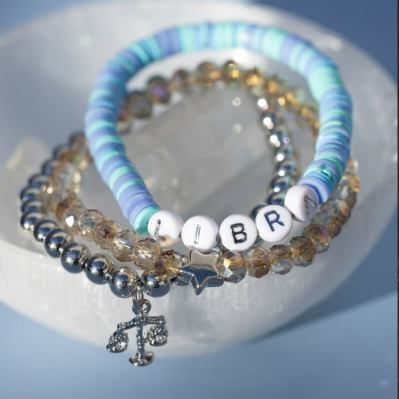 Jewelry Made By Me Zodiac Bracelet Kit-Libra