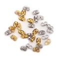 thumbnail image 1 of Jewelry Made by Me | Metal Earring Back Replacements in Gold & Silver | 30pc, 1 of 1