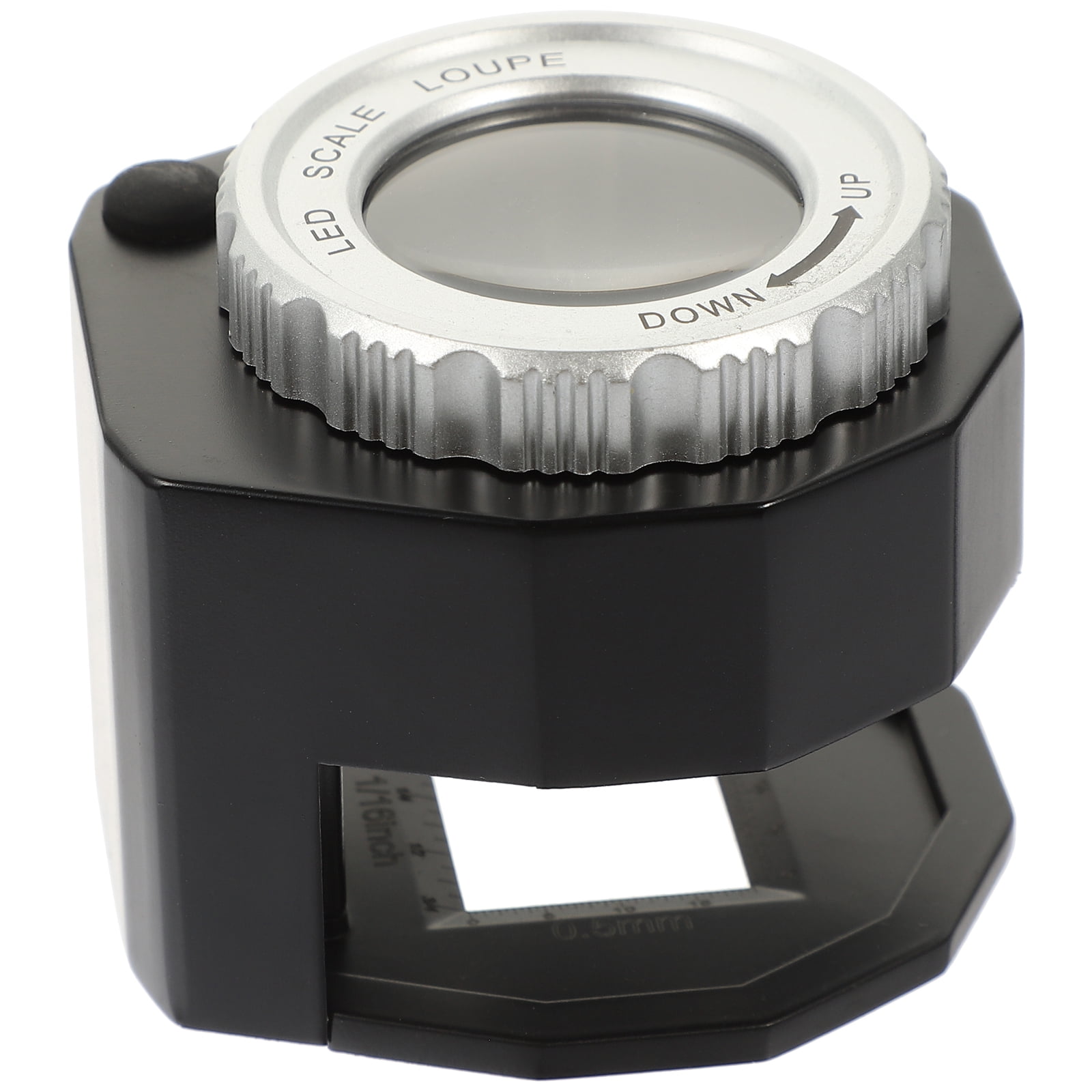 Jewelry Magnifying Glass Coins Magnifier Portable Gems Microscope Pocket Lighted Handheld