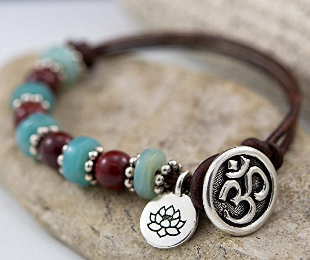 Jewelry Making Bracelet Kit (Om Blossom) Quick Jewelry Making Kits