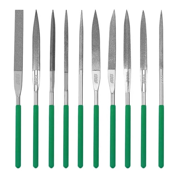 Jewelry Making File Set, 10-Piece Needle Files for Metal, Ceramic, Stone
