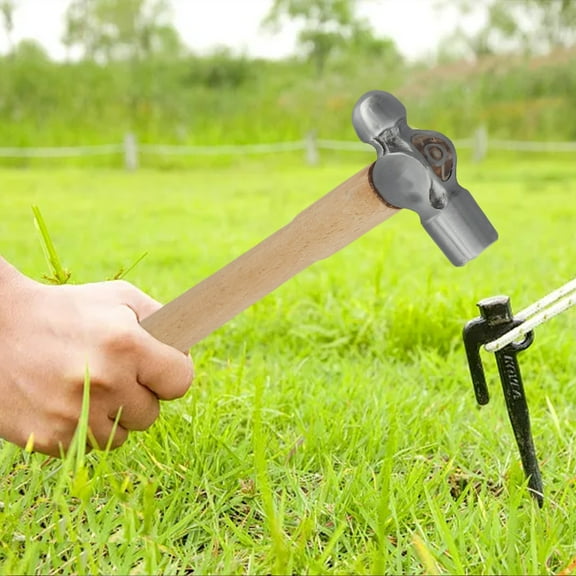 Jewelry Making Hammer with Wood Handle for Silversmith Goldsmith Jewelers A