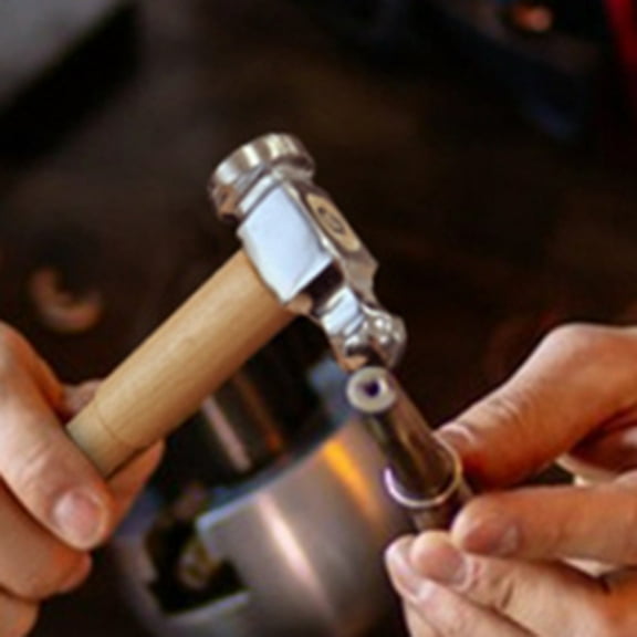 Jewelry Making Hammer with Wood Handle for Silversmith Goldsmith Jewelers B