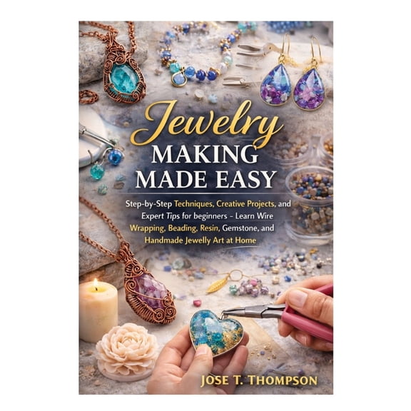 Jewelry Making Made Easy: Step-by-Step Techniques, Creative Projects, and Expert Tips for Beginners - Learn Wire Wrappin, (Paperback)