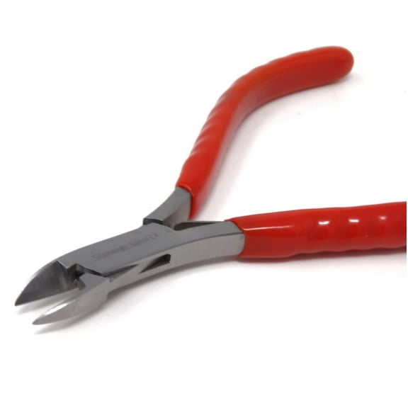 Jewelry Making Pliers Professional Repair Slim Clippers, Stainless Steel Tool with Cushion Grip for Handmade DIY Craft