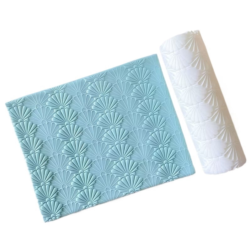 Jewelry Making Shell Texturing Roller | Polymer Clay Hand Texturing Tool | Earring Making Essentials