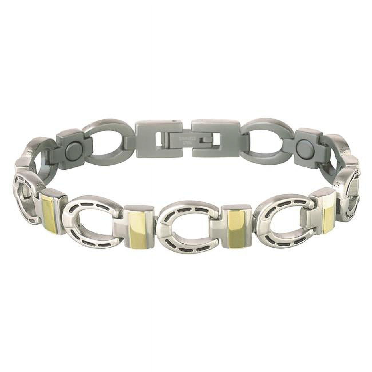 Jewelry Mens Womens Bracelet Horseshoe Magnetic Black 225