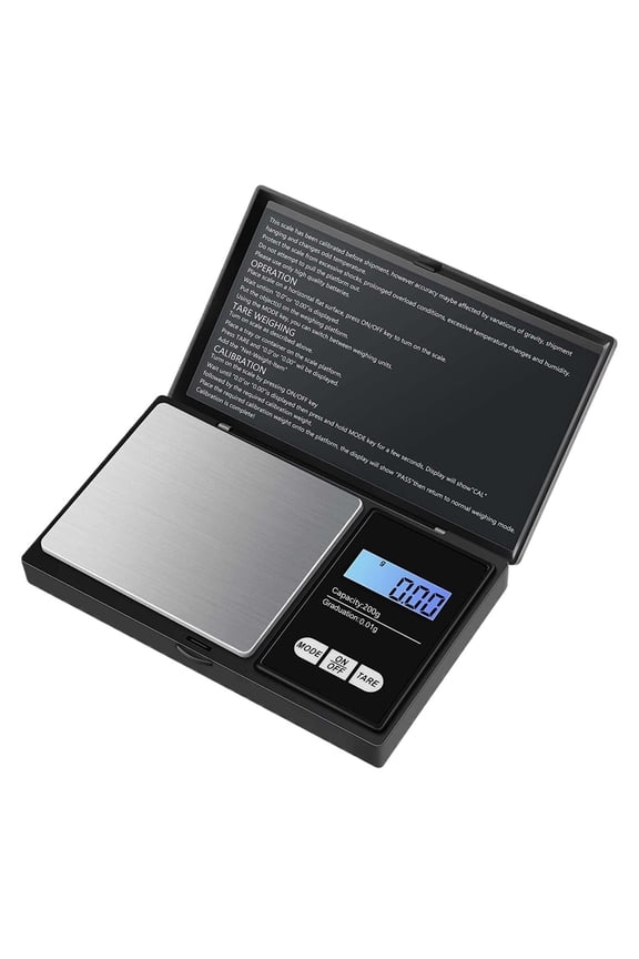 Jewelry Mini Stainless Steel Electronic Scale Digital Pocket Scale, Gold Gram Balance Weight Scale Portable Pocket Scale ,Simple Operation
