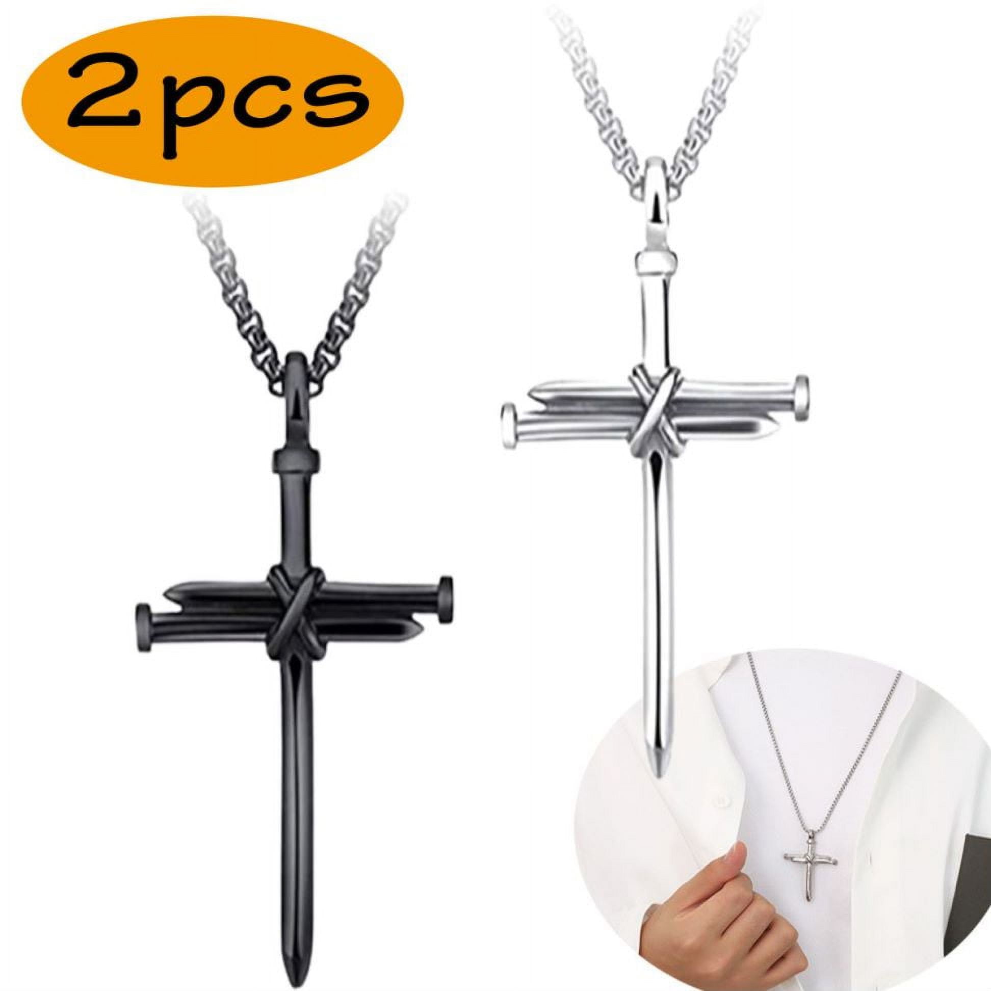 Jewelry Necklace Mens Jewelry Cross Necklace Necklaces Mens Necklaces
