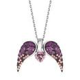 thumbnail image 1 of Jewelry On Clearance Fashion Ladies Necklace Heart Pendant Necklace Gift Decoration Accessories Purple One Size, 1 of 1