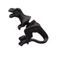 thumbnail image 1 of Jewelry On Clearance Three-Dimensional Small Dinosaur Fashion Pierced Earrings Earrings Black, 1 of 2