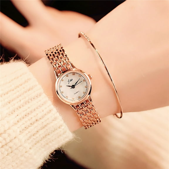 Jewelry On Clearance Women Quartz Analog Wrist Small Dial Delicate Watch Business Watches Gd Gold