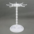 thumbnail image 1 of Jewelry Organizer Hanging Rack/ Rotating Jewelry Display Stand/ Necklace Holder Jewelry Hanger/ for Scrunchie Dresser Shows Countertop Bathroom , Tall White, 1 of 10