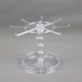 thumbnail image 1 of Jewelry Organizer Hanging Rack/rotating Jewelry Display Stand/jewelry Hanger Necklace Holder/for Dresser Watch Counter Bathroom , Short Clear, 1 of 8