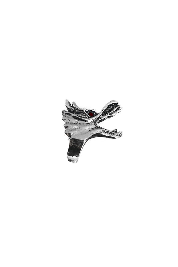 Jewelry Personality Hip Hop Dragon Head Skull Smoke Ring Men