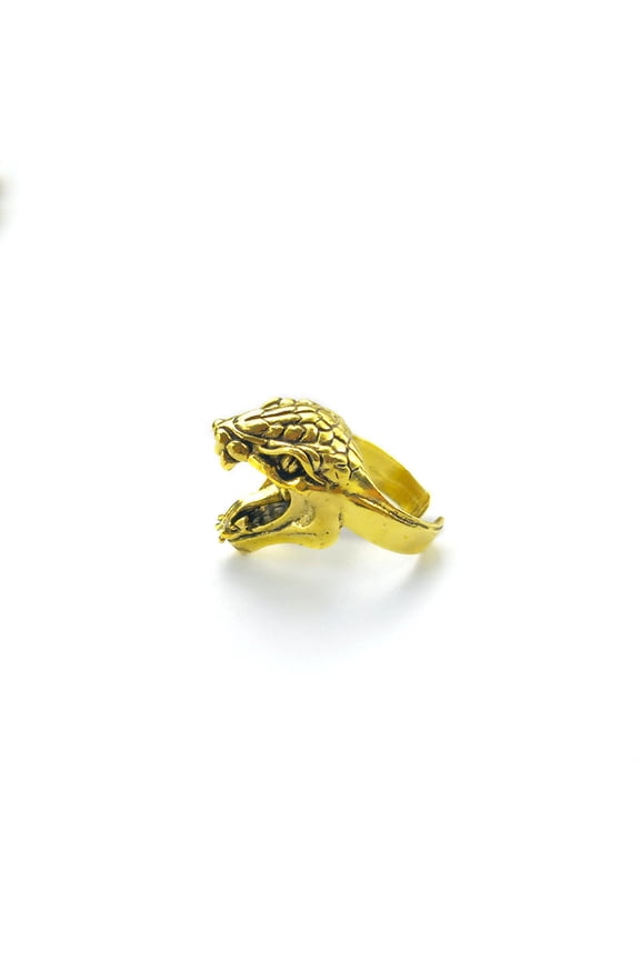Jewelry Personality Hip Hop Dragon Head Skull Smoke Ring Men
