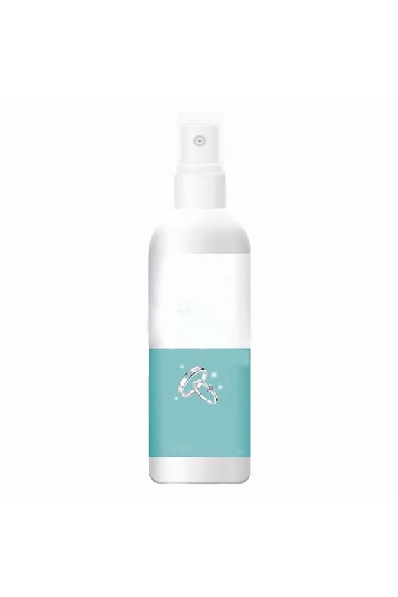 Jewelry Polish Cleaner Spray 100ml - Rapid Shine Restoration, Deep Cleaning & Gentle Safe for Gold, Silver, Gemstones, Easy Application and Versatile Use