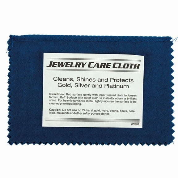 Jewelry Polishing Cloth Clean Restore Shine Protect Silver Gold Copper