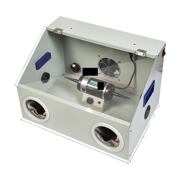 Jewelry Polishing Machine Bench Buffer Polisher Variable Speed Jewelry Polisher Machine With Dust Collector ,Stable Running