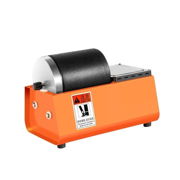 Jewelry Polishing Machine Rubber Drum Grinder Rotary Tumbler For Gold Silver Metal Jade Small Household Jewelry Grinding