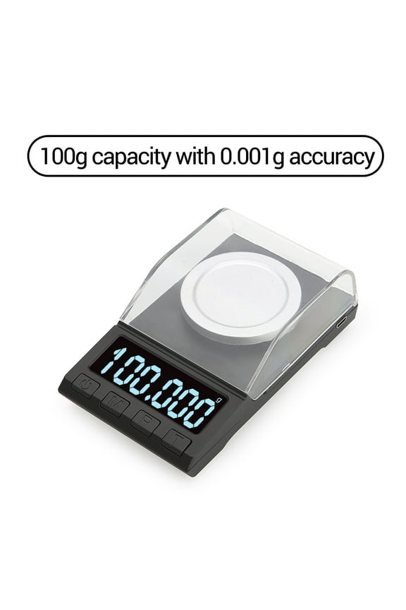 Jewelry Portable Digital Scale Gold Jewelry Scale Powder Scale Mini Pocket Electronic Scale Professional Digital Milligram Scale High 50gx0.001g DH-8068