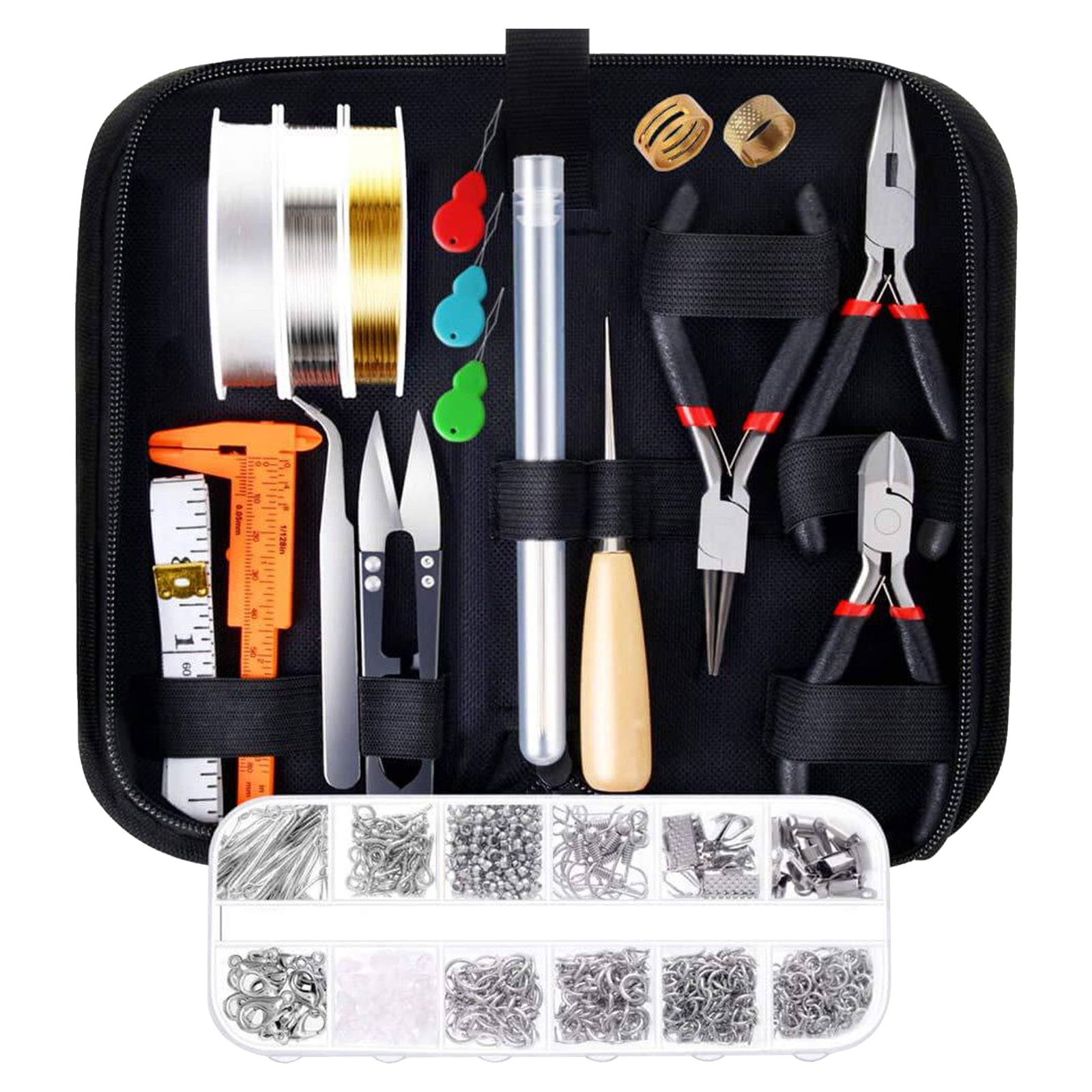 Wire Wrapping Tool Kit Jewelry Making Wire Bead Work Pliers & Hand Too –  Mekkisupplies