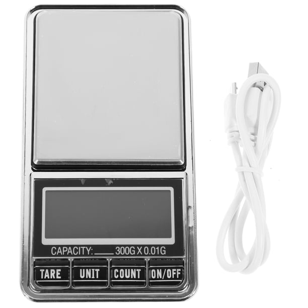 Jewelry Scale Weigh Precision Digital Scale Pocket 300g/0.01g Reloading