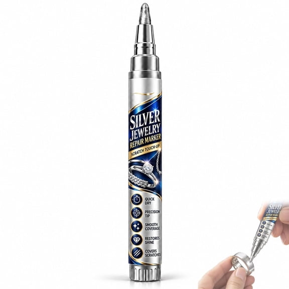 Jewelry Scratch Repair and Touch-Up Pen, Silver Jewelry Repair Marker