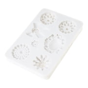 Jewelry Shape Silicone Rubber Flexible Safe Mould Clay Resin Ceramics Candy Fondant Candy Chocolate Soap Mould