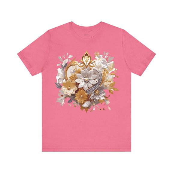 Jewelry Graphic Unisex 100 Cotton Vintage Treasure Art T-Shirt 8
