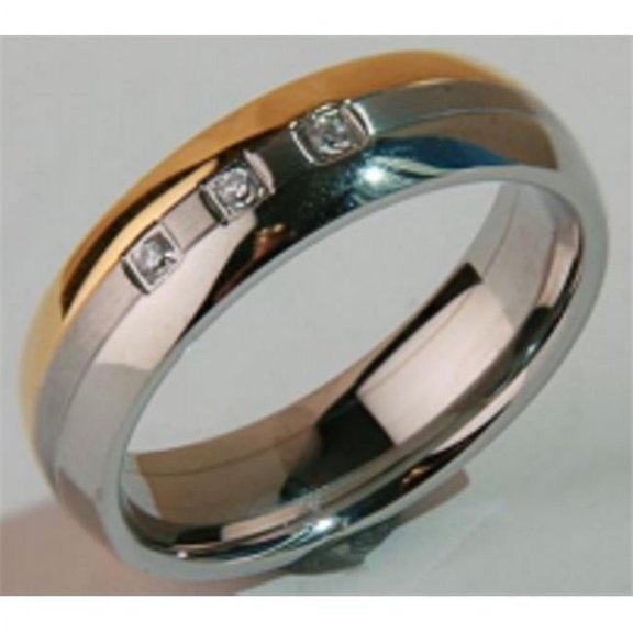 Jewelry Silver 3 Stone Ring - Size 12