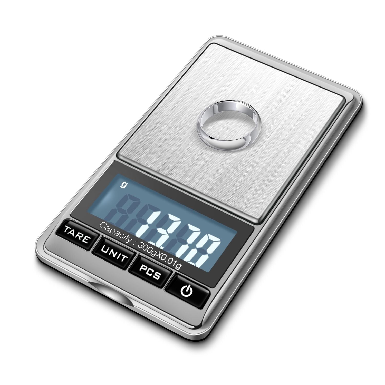 Digital Gram Scale , Small Jewelry Scale,Digital Weight Gram and Oz, Tare  Function Digital Herb Scale for Food, Mini Reptile,,200g/0.01g，G9888 