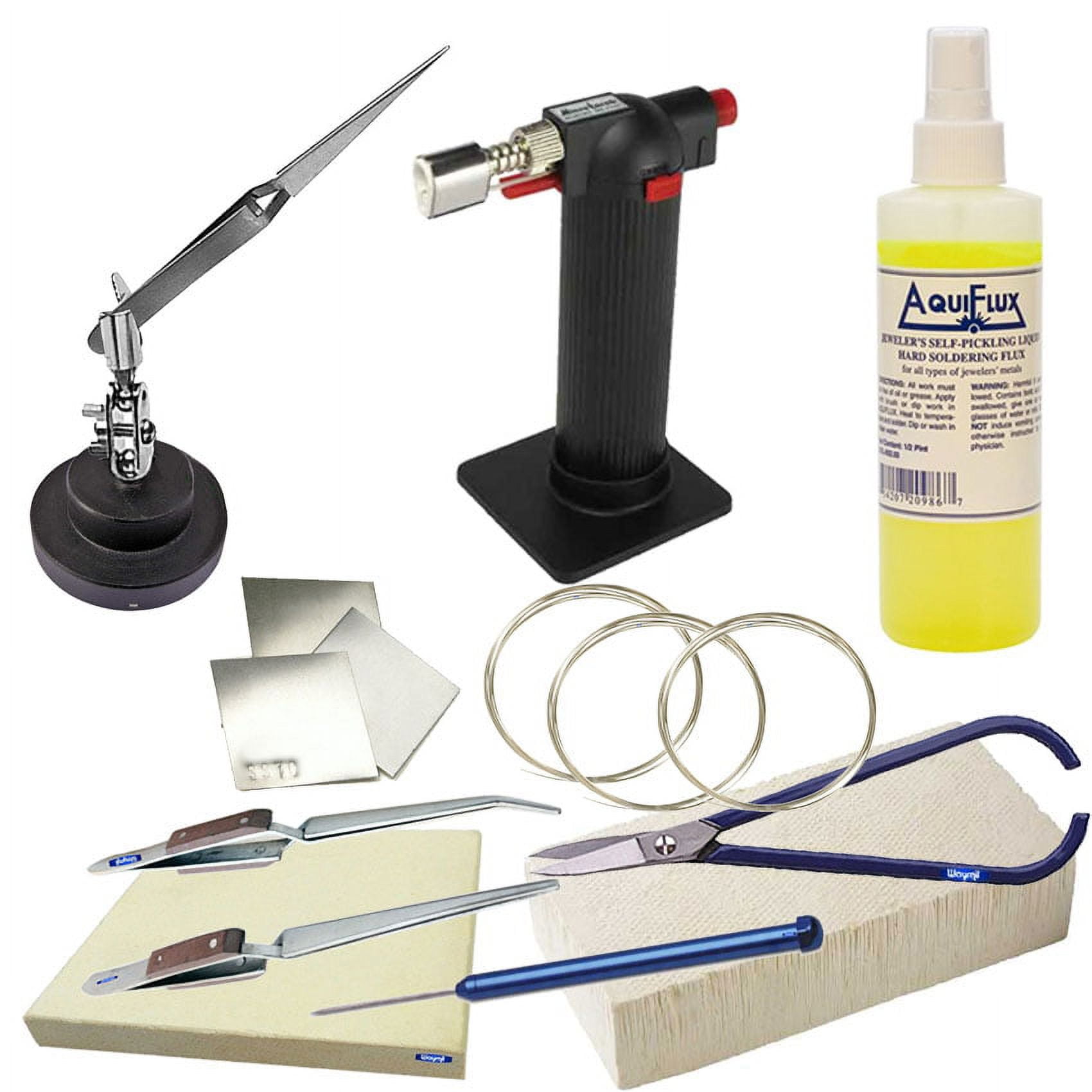 Jewelry Soldering Kit with Pickle Pot, 10 Oz Sparex Compound, & Copper  Tongs, KIT-0132