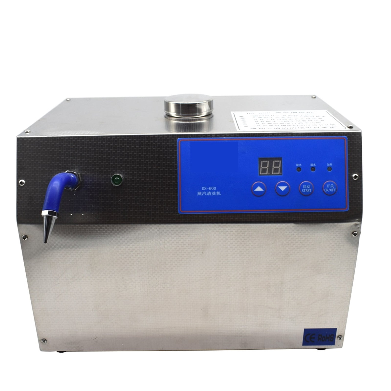 Jewelry Stainless Steel Steam Cleaning Machine, Heatable High Temperature High Pressure Cleaner ,Efficient Cleaning