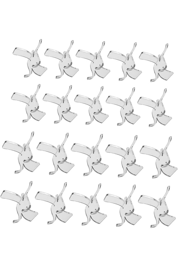 Jewelry Stand 20pcs Holder Small Rack for Collectibles Geodes Pedestals Easel Acrylic Stands Rock Display Triangle Coral Plastic Clear Mineral Agate Ring Holder