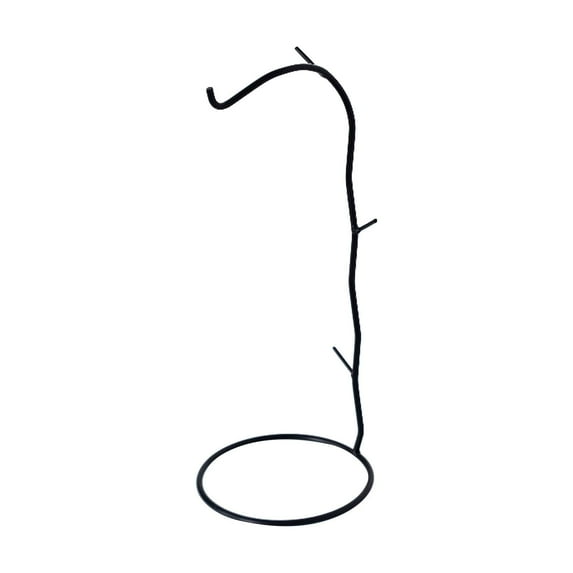 Jewelry Stand Rack,Jewelry Display Stand Show Rack Necklace Holder,Metal Earring Display storage Jewelry Stand,Jewelry Shelf Stores Display Necklace Hanger,Hanging Rings Watch Bracelet Black