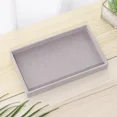 thumbnail image 1 of Jewelry Storage Box Earring Ring Necklace Brooch Holder Flannelette Jewelry Display Box Necklace Classification Organizer J, 1 of 6