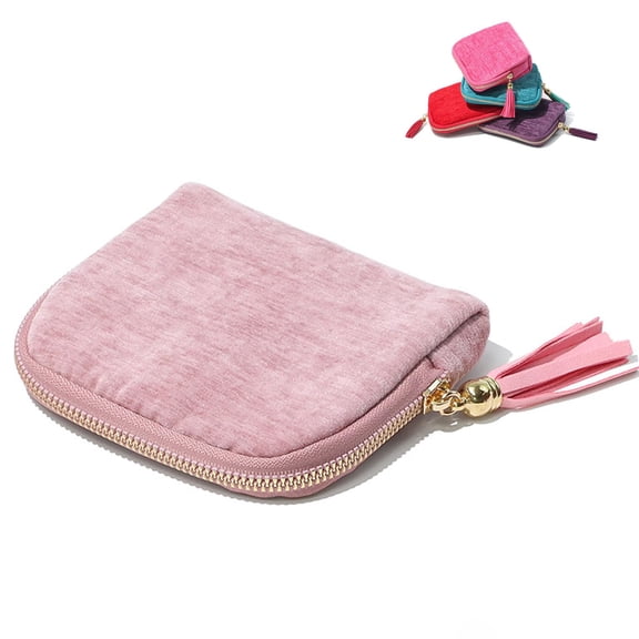 Jewelry Travel Case, Tranqusy Jewelry Case, Jewelry Zippered Pocket Case